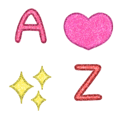 bling bling letters 1の絵文字メイン画像