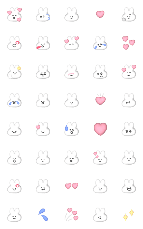 [LINE絵文字]3D毎日使えるかわいい絵文字7の画像一覧