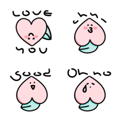 [LINE絵文字] Any Peachの画像