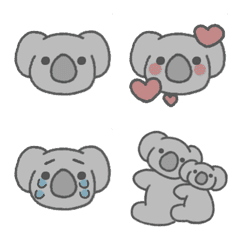 [LINE絵文字] コアラいっぱい絵文字！の画像