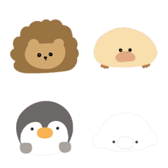 [LINE絵文字] みちおとぴょんとなかまたち5の画像