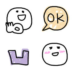 [LINE絵文字] 手書き丸出し味ありすぎ,面白い絵文字の画像