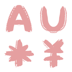 [LINE絵文字] BARBIE Letter number symbolsの画像