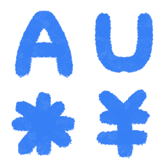 [LINE絵文字] SOCIAL BUBBLE Letter number symbols2の画像