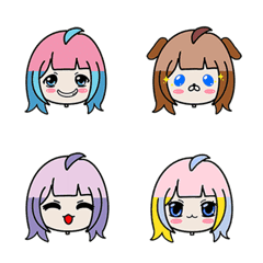 [LINE絵文字] Pink note Emoticonsの画像