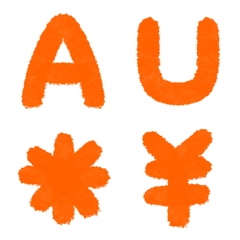 [LINE絵文字] NICKELODEON SPLAT Letter number symbols2の画像