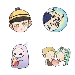 [LINE絵文字] FAMISHEDの画像
