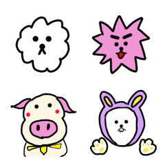 [LINE絵文字] くもまゆフレンズ絵文字2ndの画像