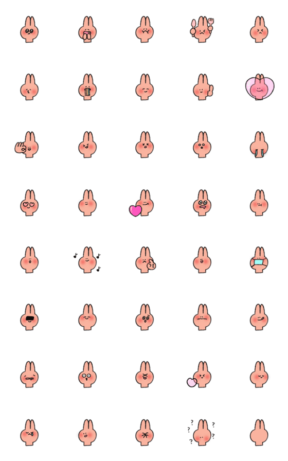 [LINE絵文字]手 YA YA 顔を赤らめる 絵文字の画像一覧