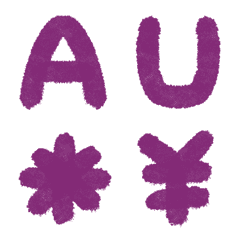 [LINE絵文字] TRACKSUIT Letter number symbols2の画像