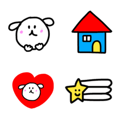 [LINE絵文字] 毎日いっしょ☆ゆるめのわんこの画像