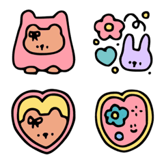 [LINE絵文字] CuteCute8の画像