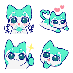 [LINE絵文字] ぎまねこEmojiの画像