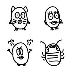 [LINE絵文字] funny potatoの画像