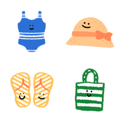 [LINE絵文字] Summer Stickerの画像