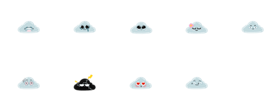 [LINE絵文字]fluffy crazyの画像一覧