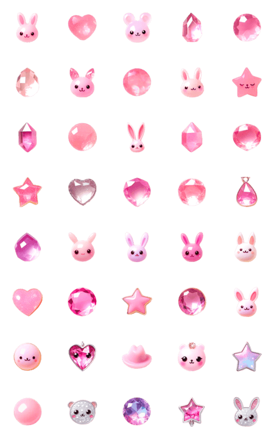 [LINE絵文字]宝石 なごみ 絵文字5の画像一覧