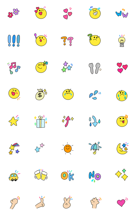[LINE絵文字]動く▶︎普通でかわいい！の画像一覧