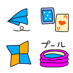 [LINE絵文字] なつかしい遊び＆スポーツ＆雑貨⭐︎レトロの画像