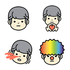 [LINE絵文字] Man with a Kitty Girlfriendの画像