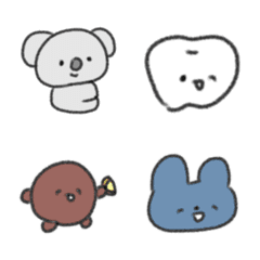たのしそうな絵文字（詰め合わせ9）の絵文字メイン画像
