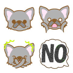 [LINE絵文字] わんこ絵文字(チワワ)②-toYvu--の画像
